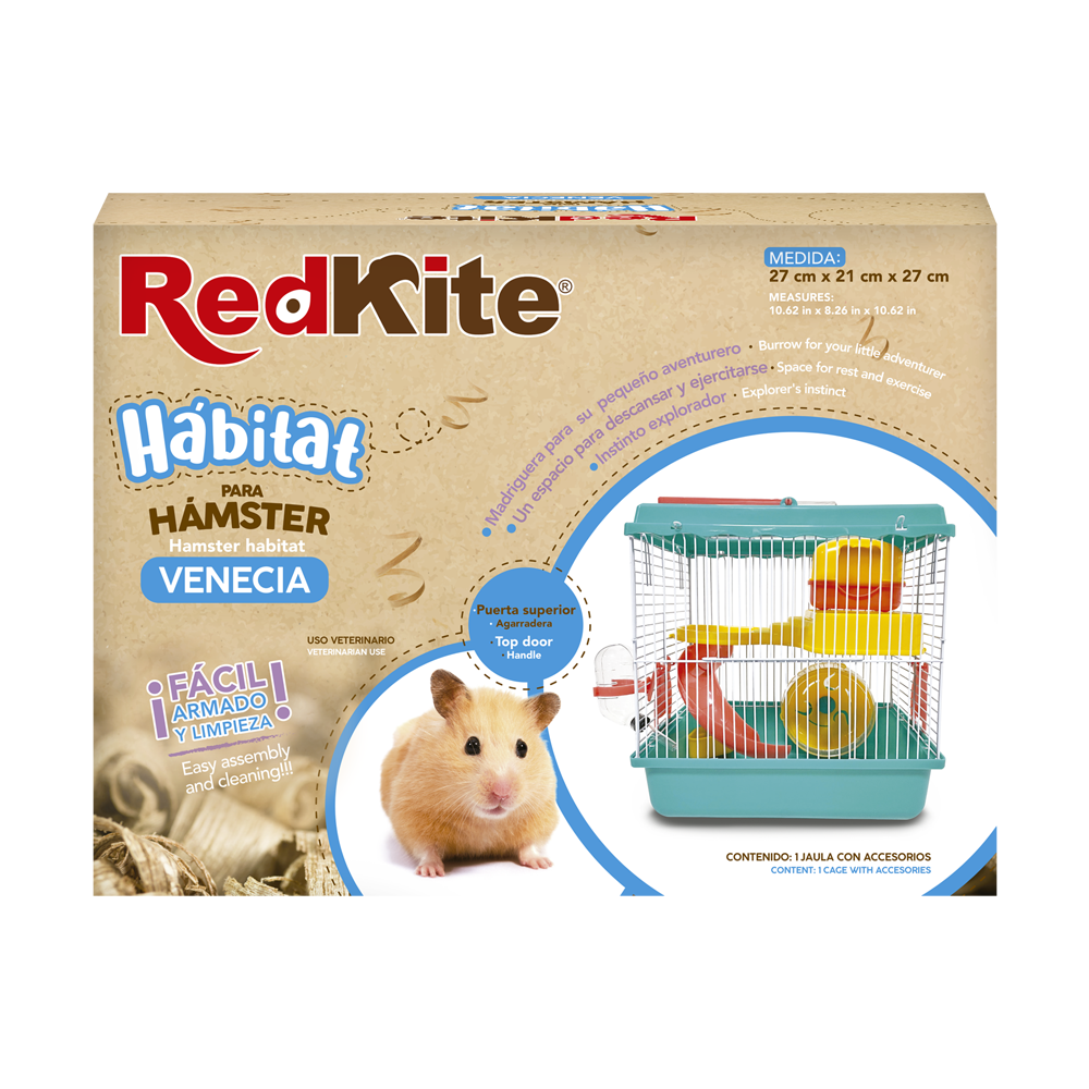 HABITAT VENECIA P/HAMSTER REDKITE