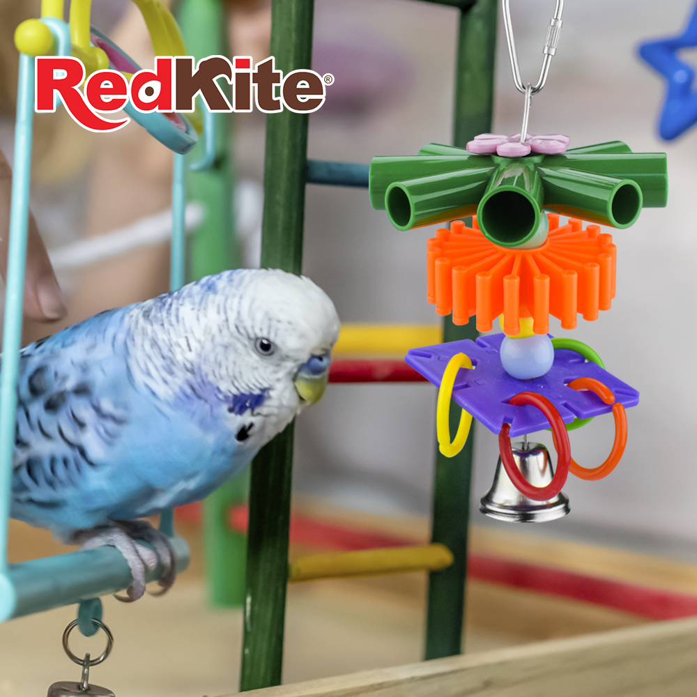 JUGUETE FLORAL COLGANTE P/AVE REDKITE