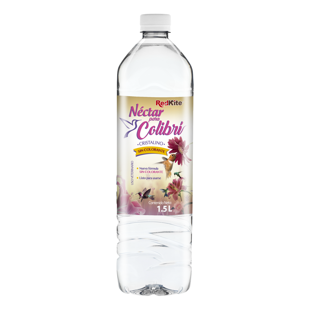NECTAR LIQUIDO P/COLIBRIS 1.5 L SIN COLORANTE REDKITE