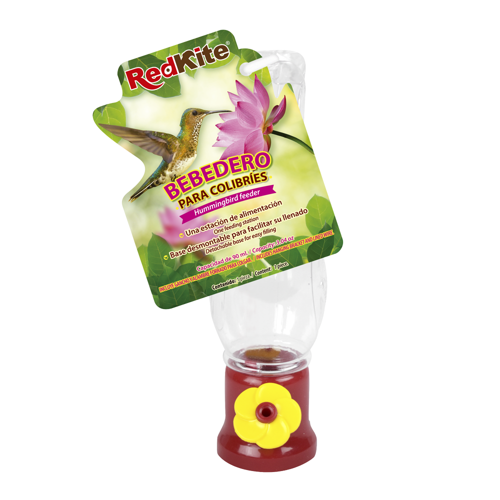 BEBEDERO TULIPAN P/COLIBRI 90 ML REDKITE