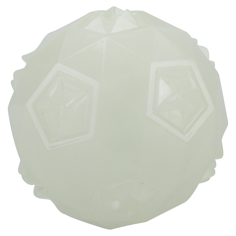 JUGUETE PELOTA DIAMANTE GLOW FANCY PETS