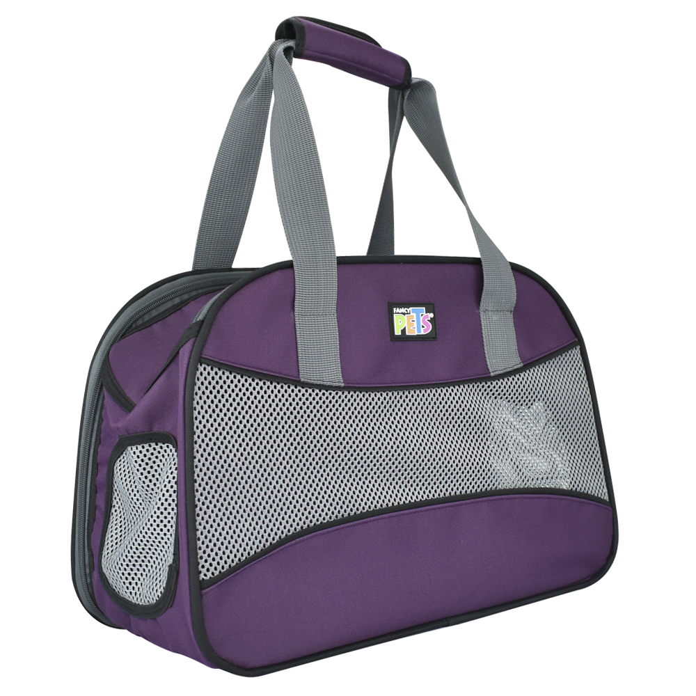 TRANSPORTADORA DE TELA P/GATO CLASSIC FANCY PETS