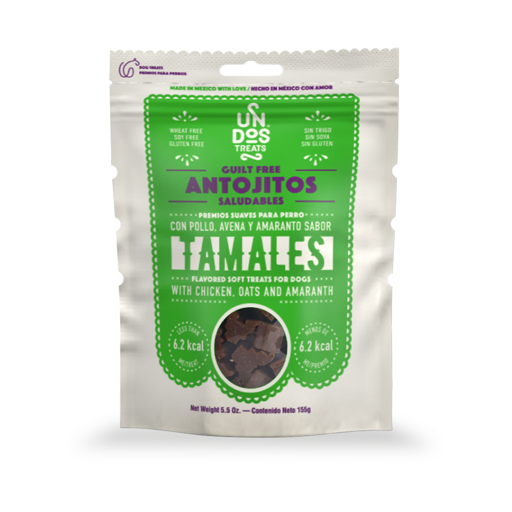 UN DOS TREATS - GUILT FREE ANTOJITOS SALUDABLES - TAMALES 5.5 OZ