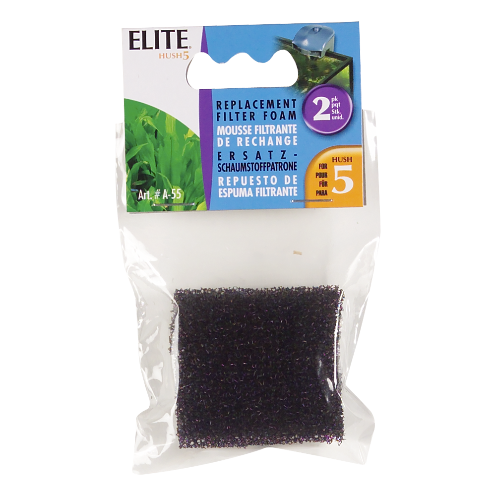 REPUESTO ESPONJA ELITE STINGRAY 5 GAL (18.9 L) - 2 PZ HAGEN