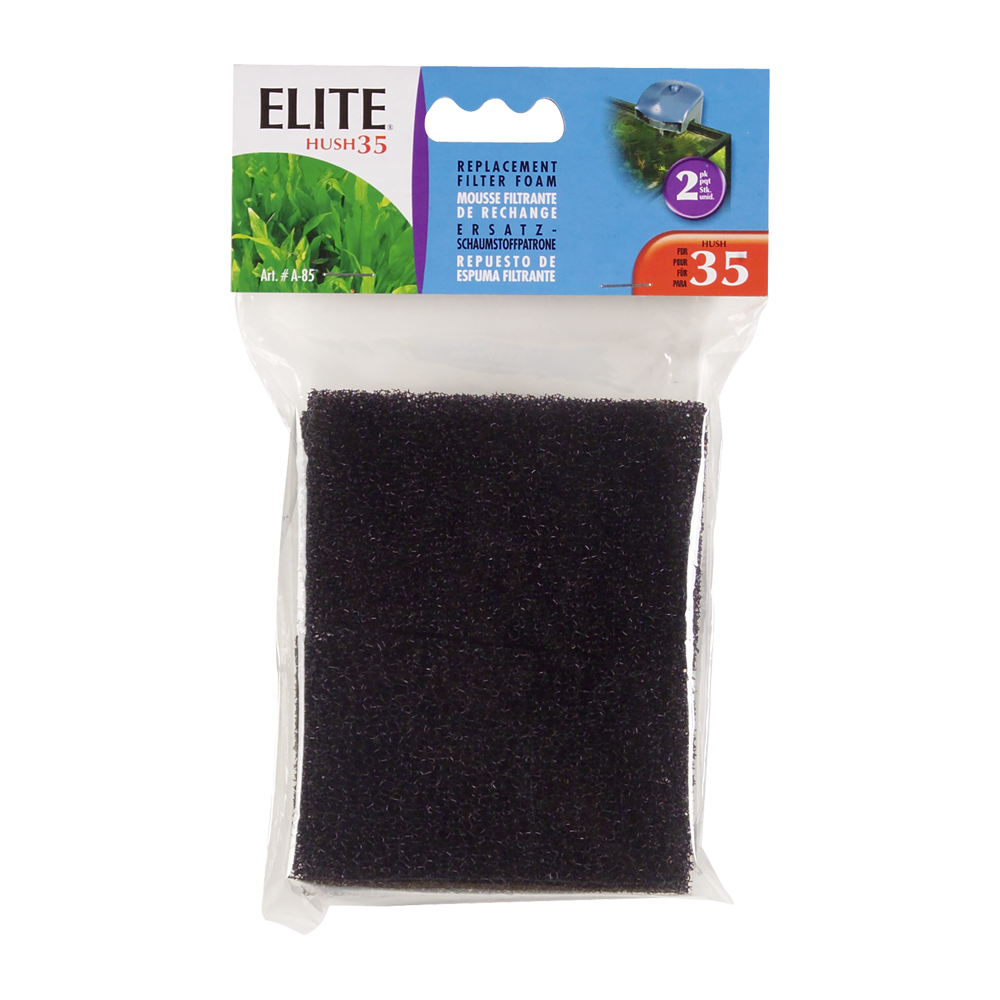 REPUESTO ESPONJA P/ELITE 35 GAL (132.4 L) - 2 PZ HAGEN