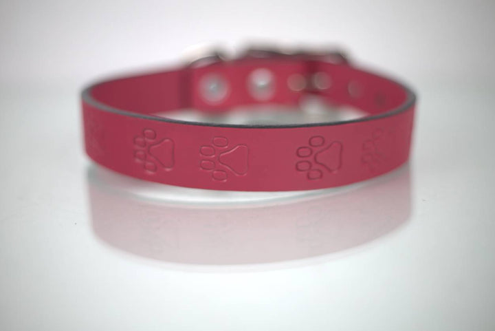 COLLAR DE PIEL GRABADO - SILVERADO