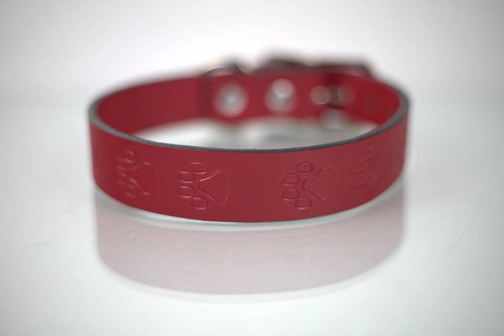 COLLAR DE PIEL GRABADO - SILVERADO