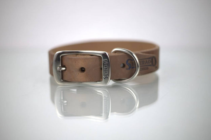 COLLAR DE PIEL LISO - SILVERADO