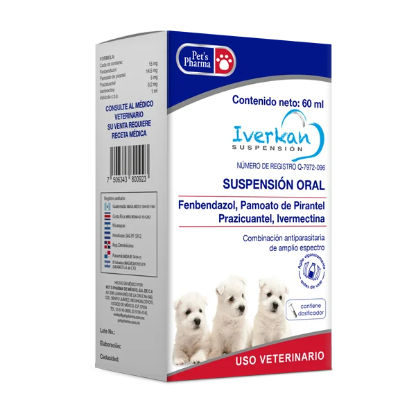 IVERKAN SUSP CACHORROS 60 ML