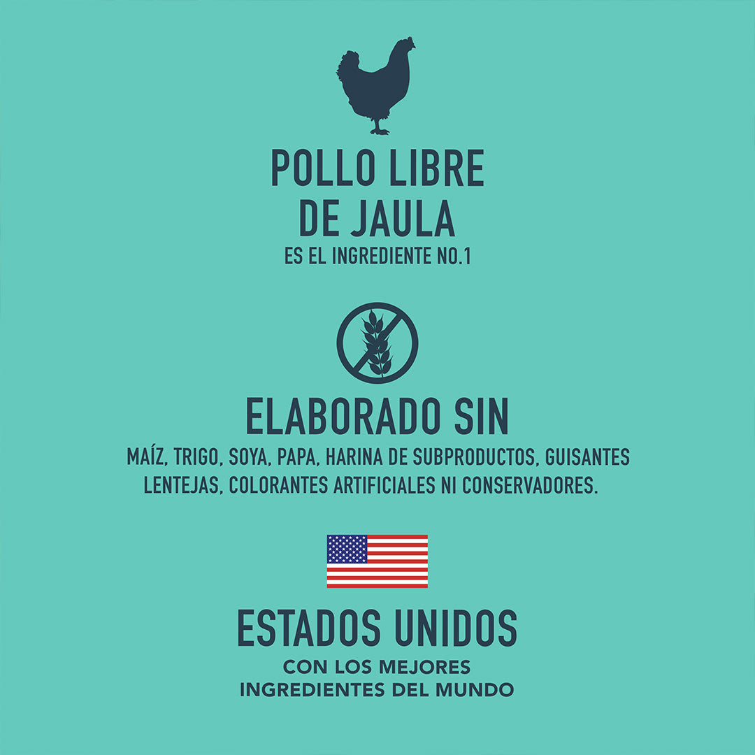 INSTINCT RAW BOOST WHOLE GRAIN PARA CACHORROS DE POLLO