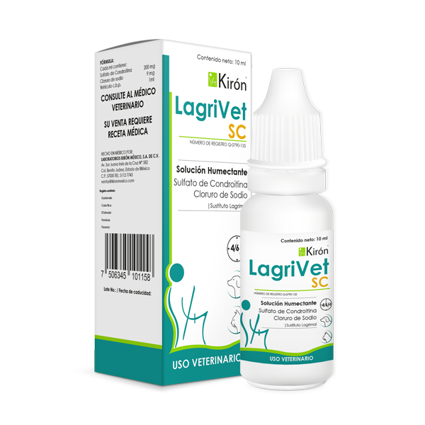 LAGRIVET SC SOUCION LAGRIMAL 10 ML - KIRON