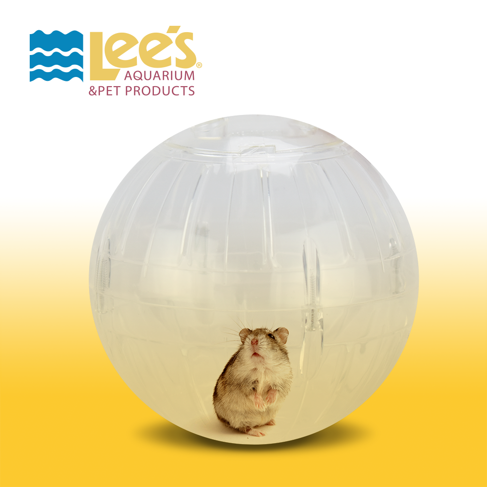 JUGUETE ESFERA CH TRANSPARENTE P/HAMSTER LEES