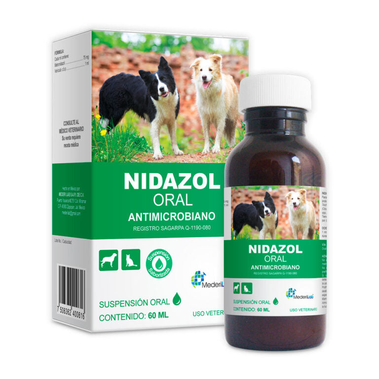 NIDAZOL SOLUCIÓN ORAL - MEDERILAB