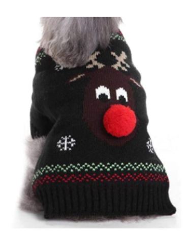 NV12 Suéter de Navidad, Paw Pets