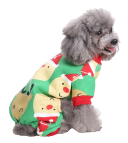 NV26 Pijama Navidad, Paw Pets