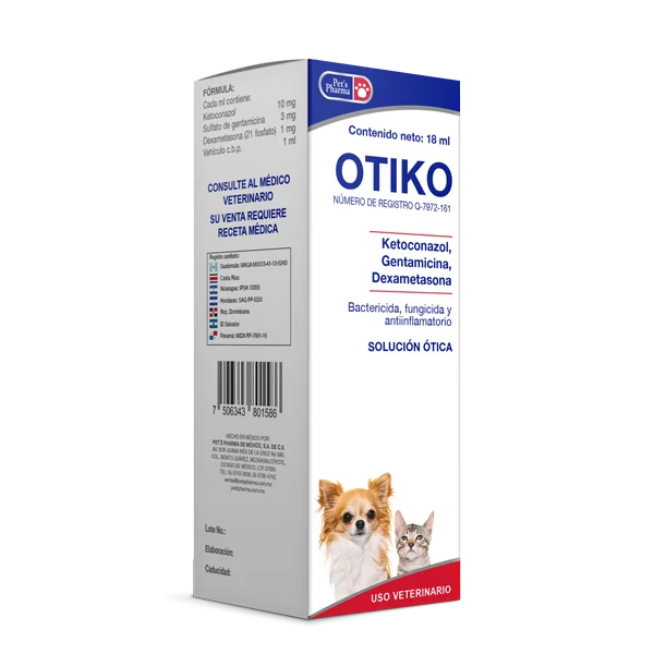 OTIKO SOLUCION OTICA 18 ML