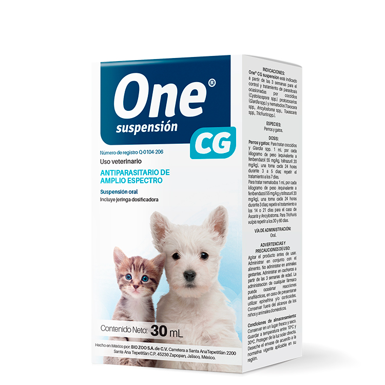ONE SUSPENSION ORAL CG - BIOZOO