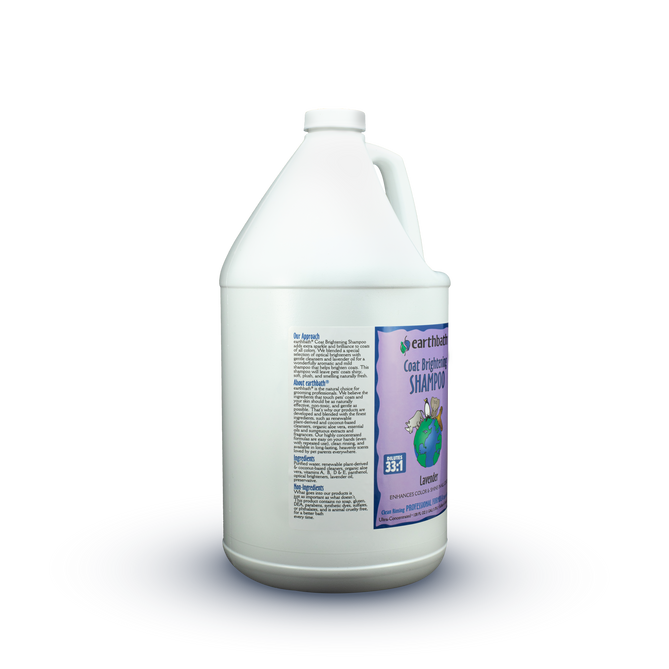 SHAMPOO PARA PELO BLANCO - 1 GALON ¡DILUIBLE 33 A 1! - EARTHBATH