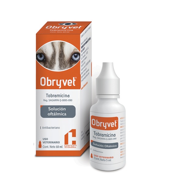 OBRYVET SOLUCION OFTALMICA GOTAS 10ML - CHINOIN
