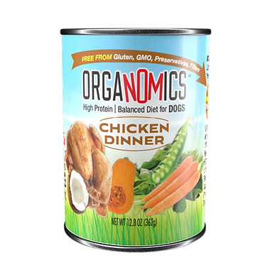 LATA ORGANOMICS DE POLLO PARA PERROS DE 12.8 OZ