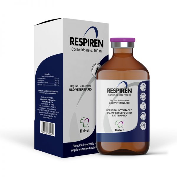 RESPIREN SOLUCIÓN INYECTABLE HALVET