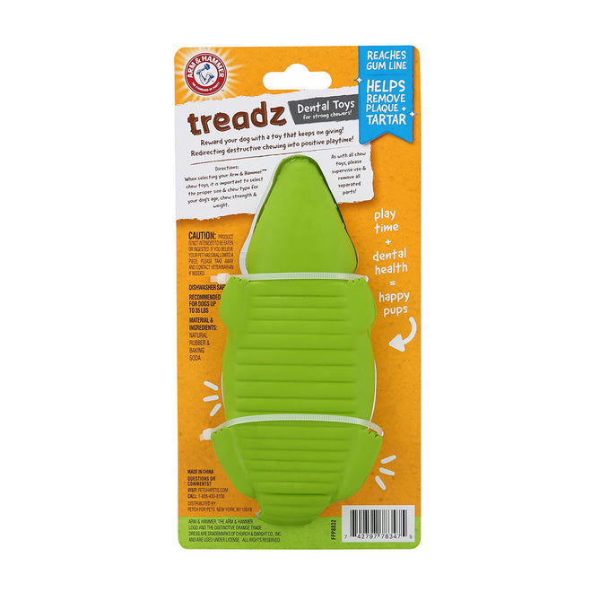 SUPER TREADZ COCODRILO JUGUETE PARA PERRO - ARM & HAMMER
