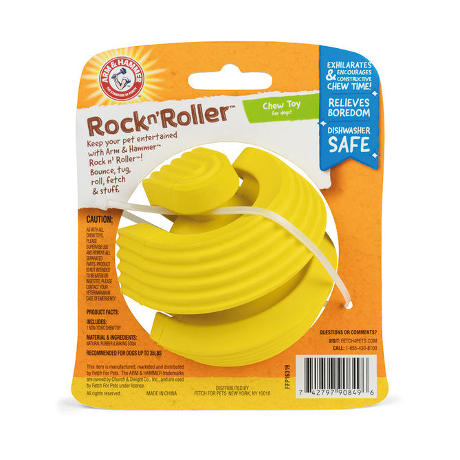 RUBBER BALL JUGUETE MASTICABLE PARA PERRO - ARM & HAMMER