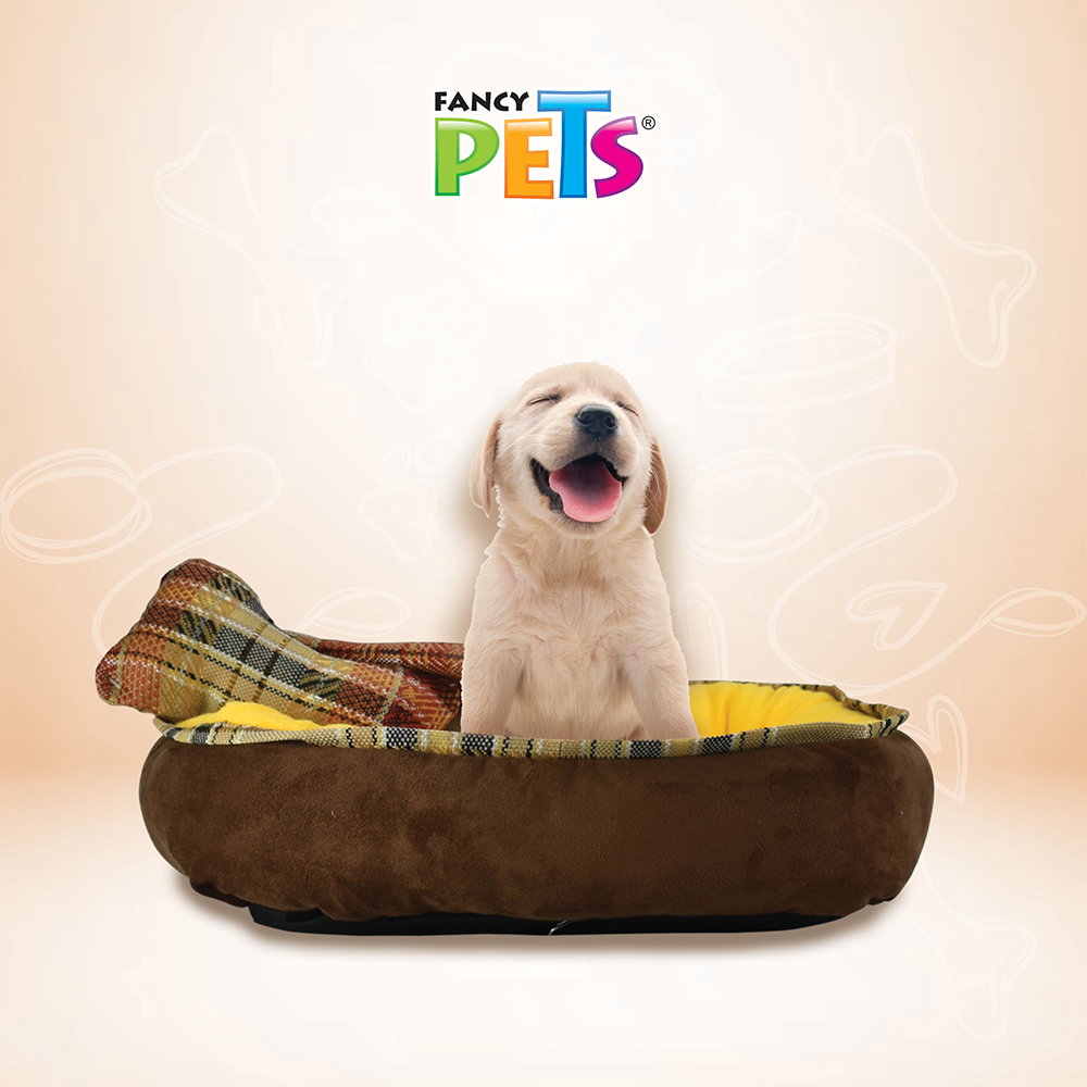 CAMA C/FRAZADA Y JUGUETE FANCY PETS