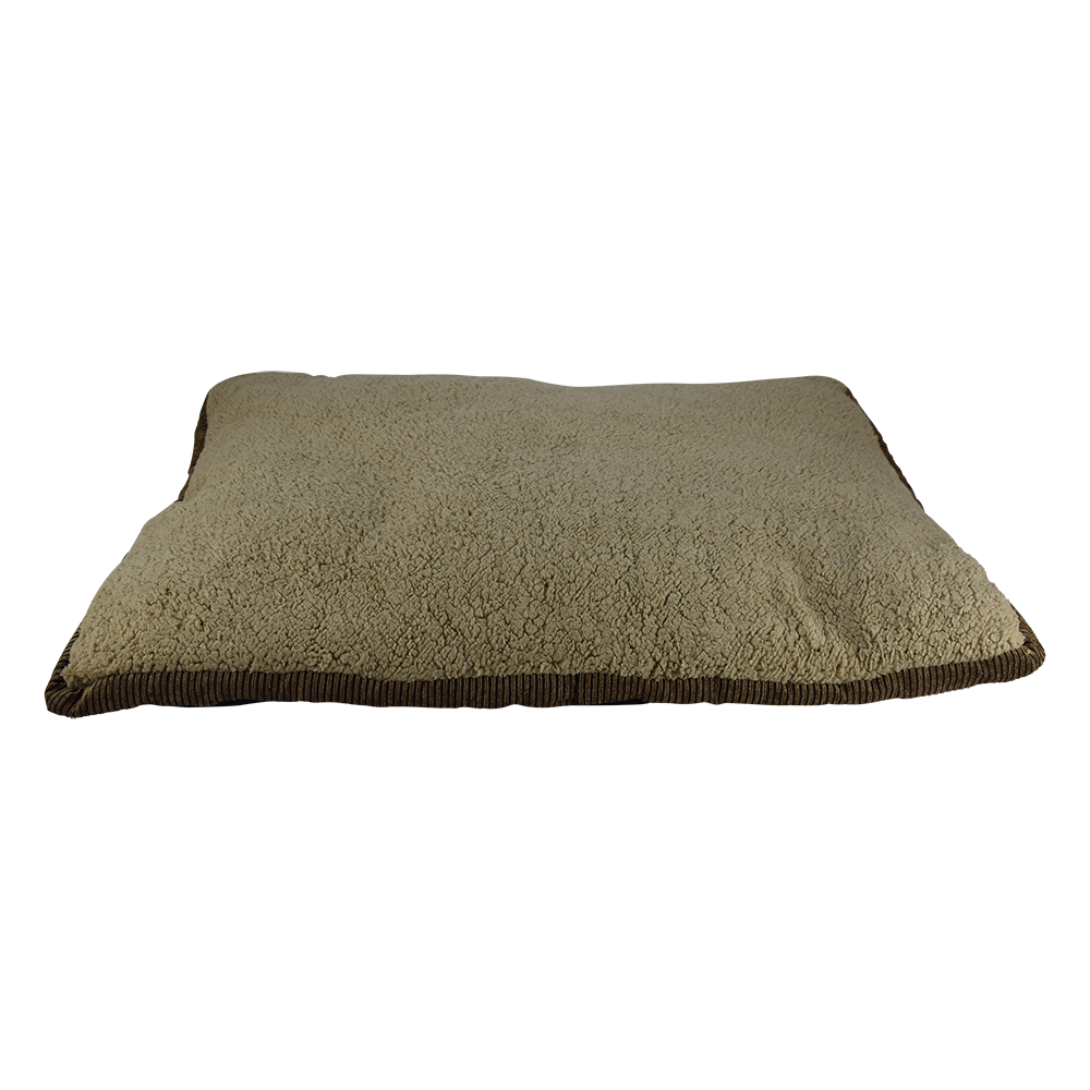COLCHONETA BEIGE C/CAFE COPO DE NIEVE FANCY PETS