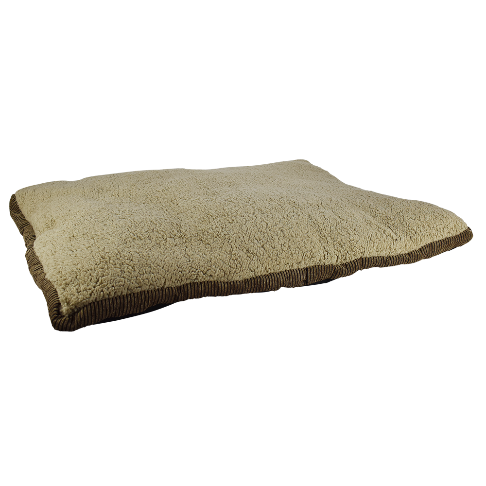 COLCHONETA BEIGE C/CAFE COPO DE NIEVE FANCY PETS