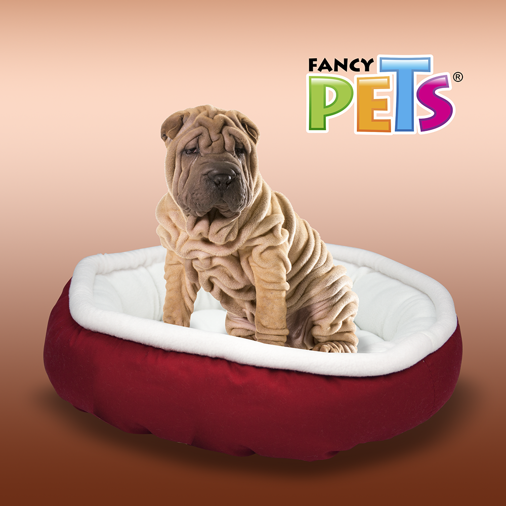 CAMA MICRO BICOLOR VINO FANCY PETS