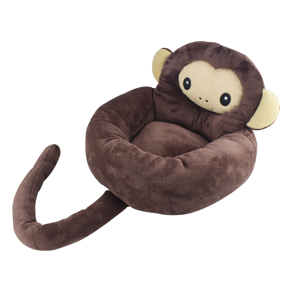 CAMA ANIMALITOS MONO - FLANNEL FANCYPETS