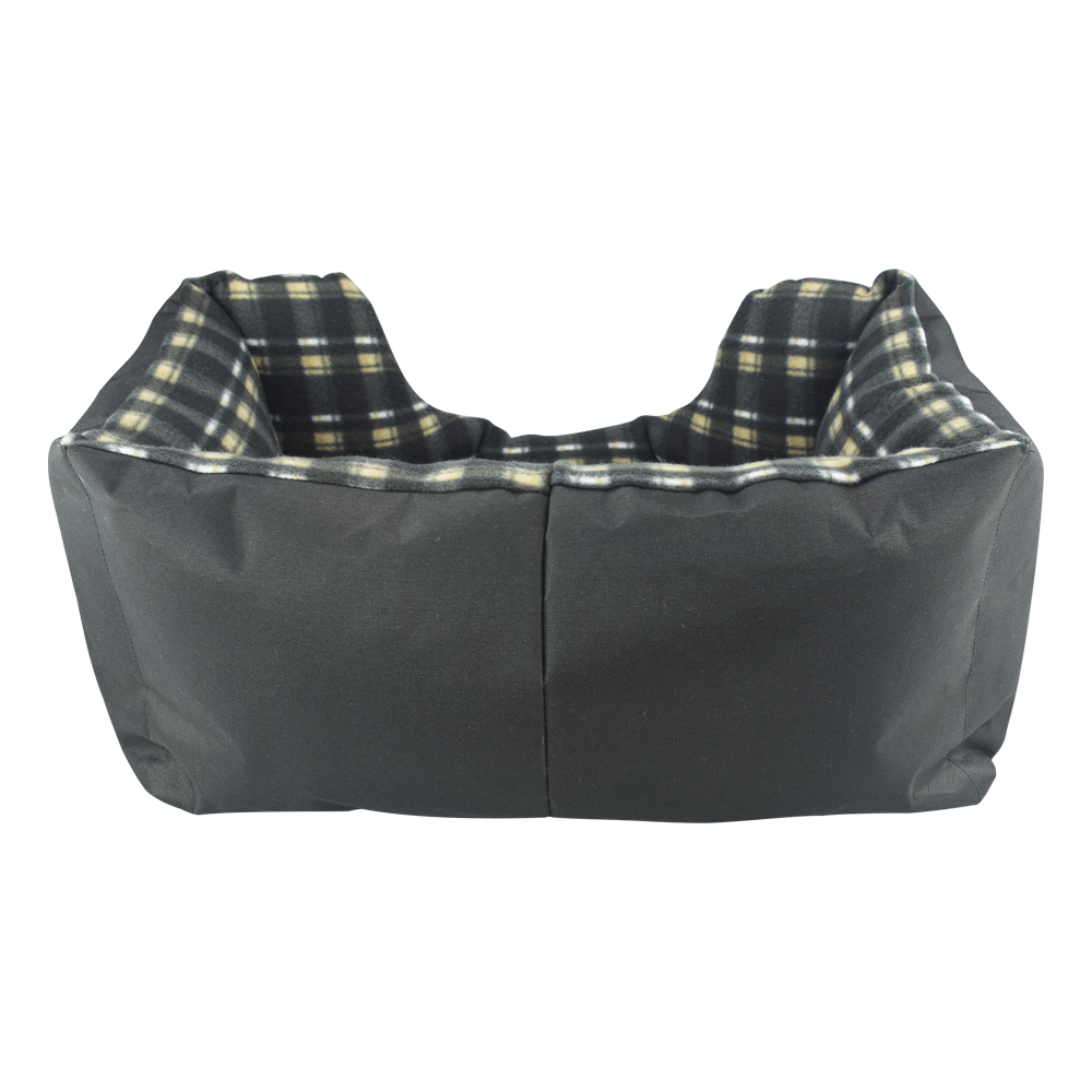 CAMA SAAB NEGRO (BORDADA) FANCYPETS