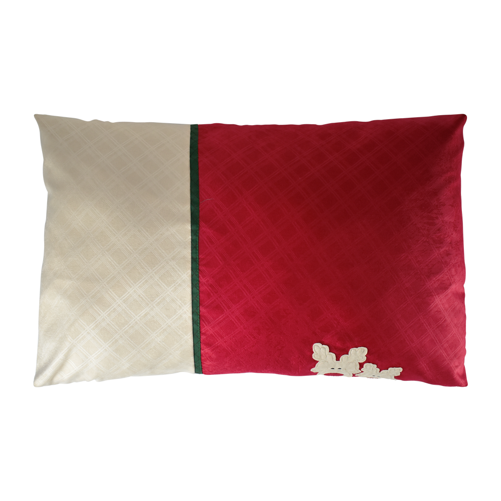 COJIN ROJO CON BORDADO GDE FANCYPETS