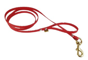 COLLAR BIOTHANE CON BANDOLA DE BRONCE (varios colores) - SILVERADO