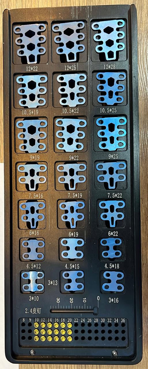 Set para TTA con implantes en impresión 3D