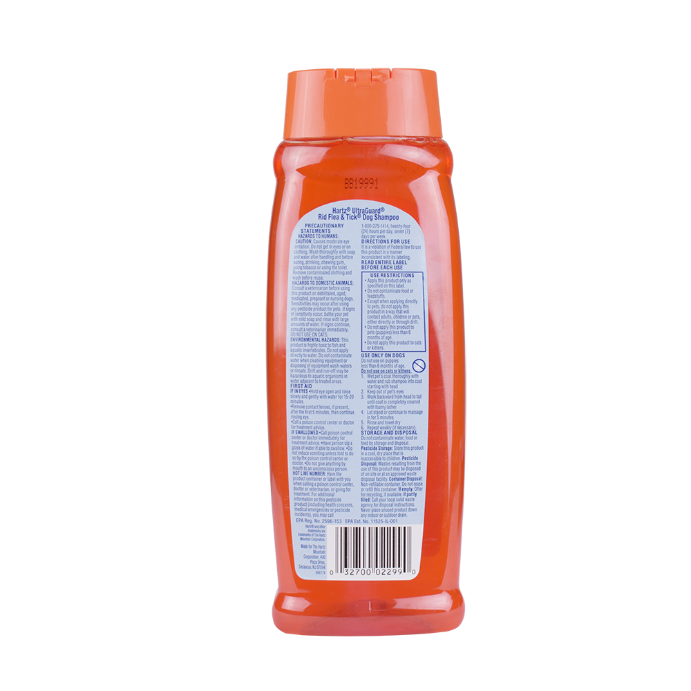 SHAMPOO ANTIPULGAS CITRUS HARTZ