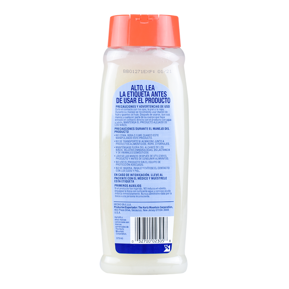 SHAMPOO ANTIPULGAS AVENA HARTZ