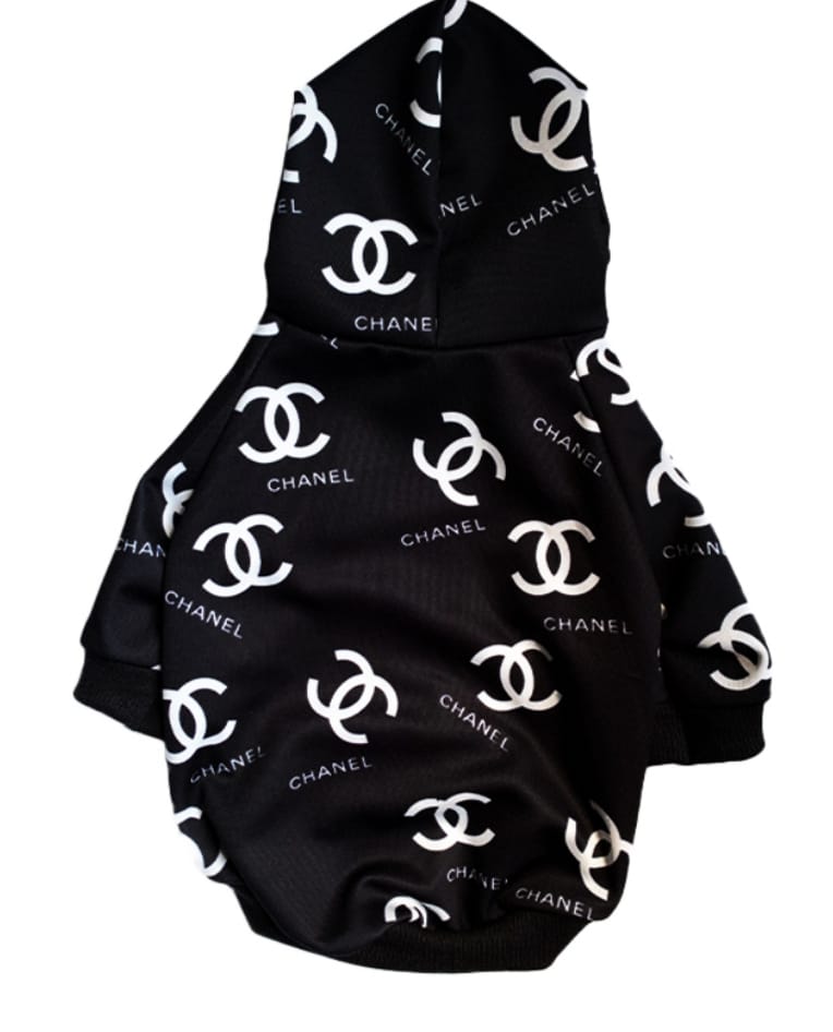 Paw Pets- Sudadera Chanel Negro