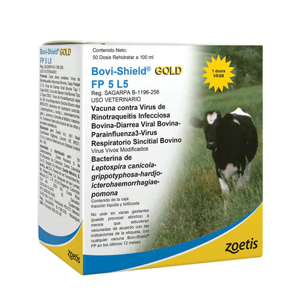 BOVISHIELD GOLD FP5 L5 50 DS - ZOETIS