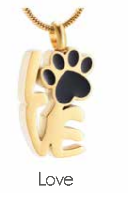 RELICARIO PARA COLLAR/PULSERA MODELO LOVE