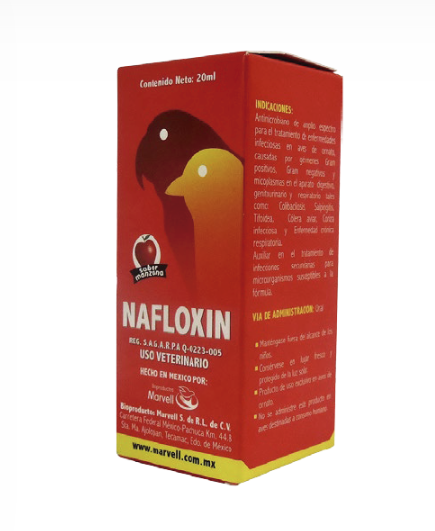 Nafloxin ( Amplio espectro) 20 ml