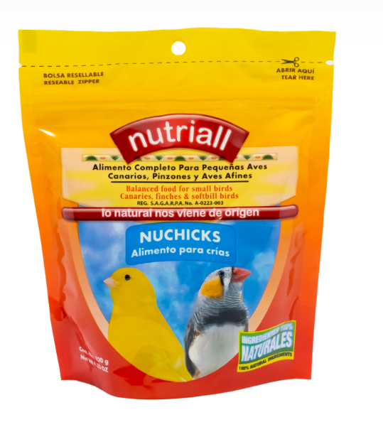 Nutriall Nuchicks Alimento Crías 120g