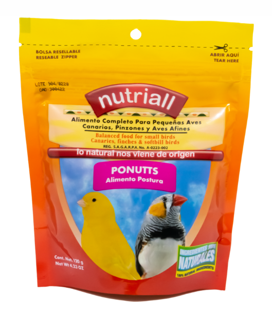 Nutriall Ponutts Alimento Postura 120 g