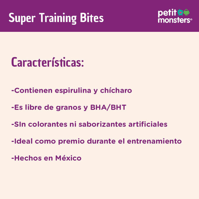 SUPER TRAINING BITES 180GR - PETIT MONSTERS