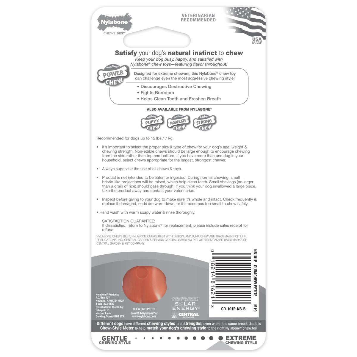 Nylabone Juguete Power Chew Sabor Tocino