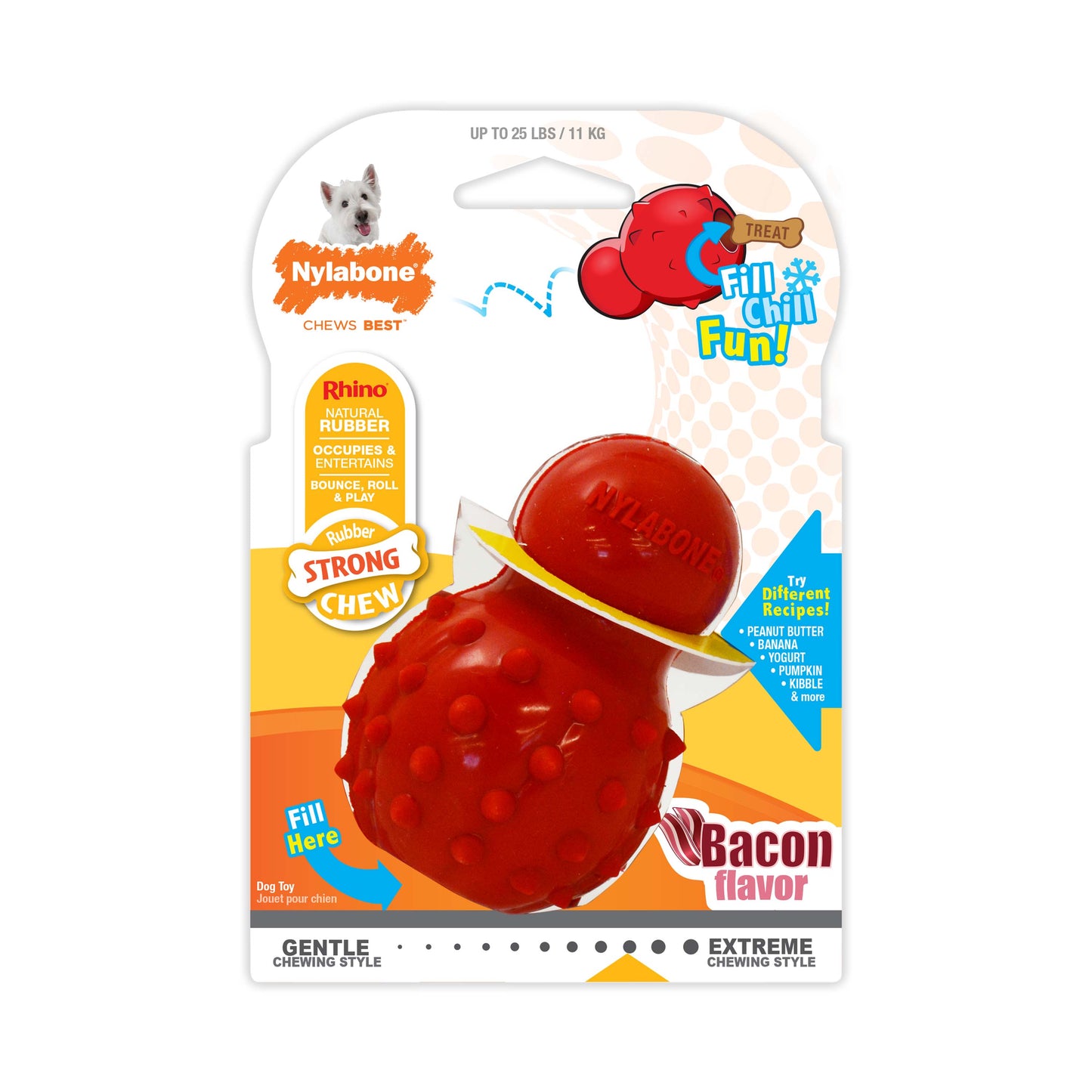 Nylabone Juguete Strong Chew Cono - Tocino