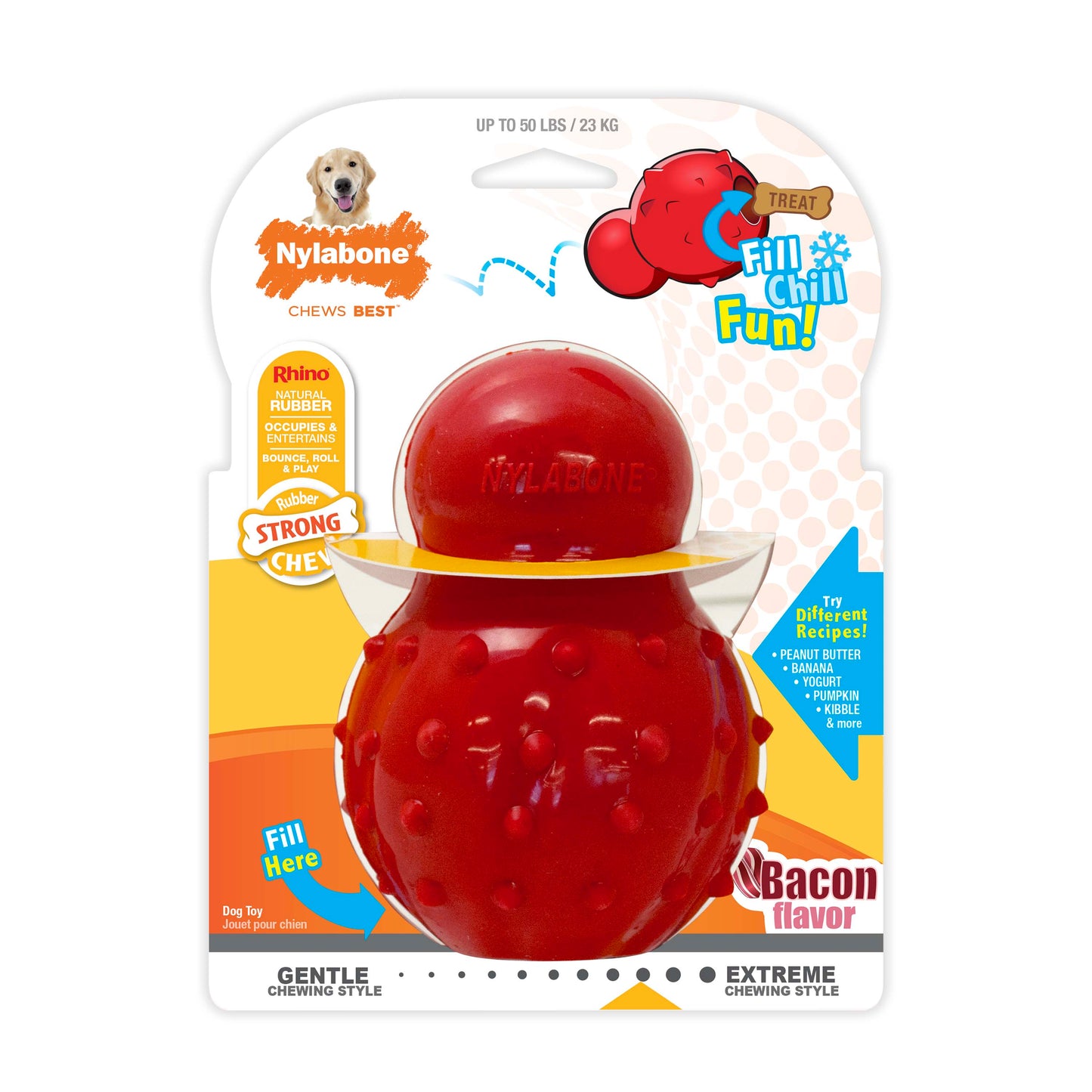 Nylabone Juguete Strong Chew Cono - Tocino