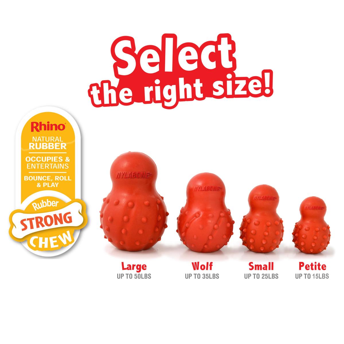 Nylabone Juguete Strong Chew Cono - Tocino