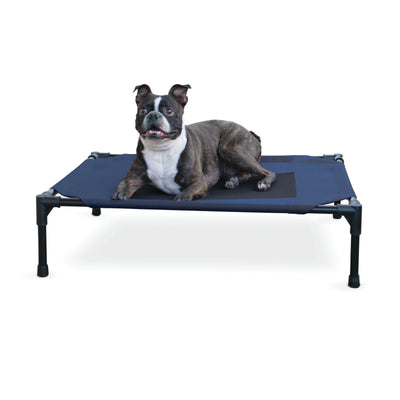 K&H Cama elevada azul marino para perro